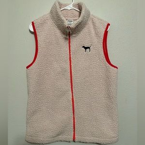 VS Pink Sherpa Vest
